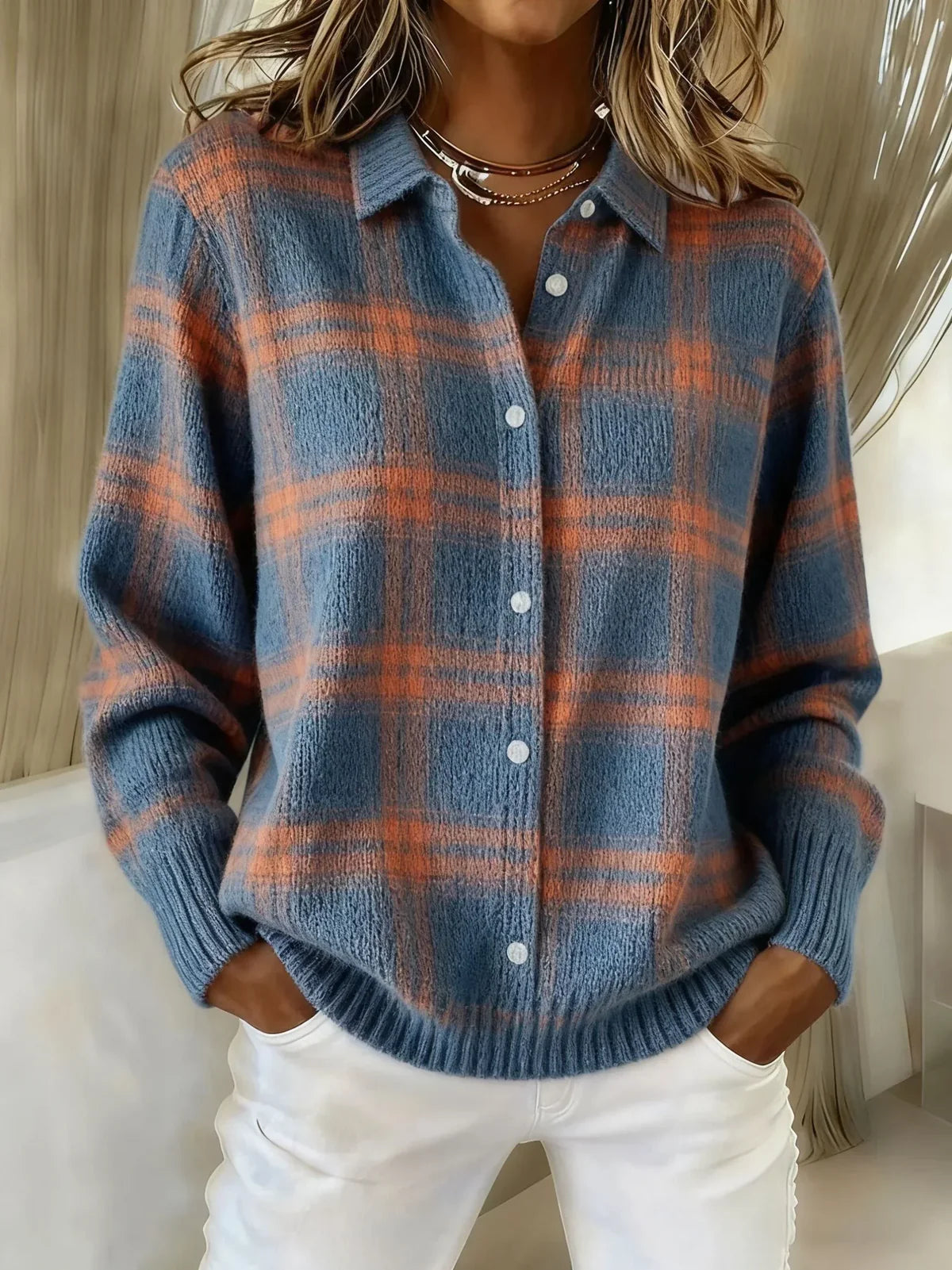 CAMILLA™ | CARDIGAN A QUADRI