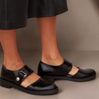 Norma | Ballerine Mary Jane con cinturino regolabile