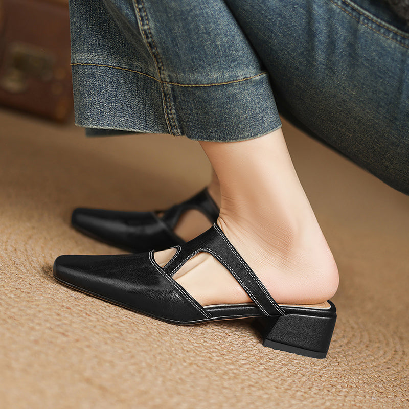 Dessa | Mules in pelle sintetica