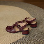 Amalia | Scarpe effetto pelle