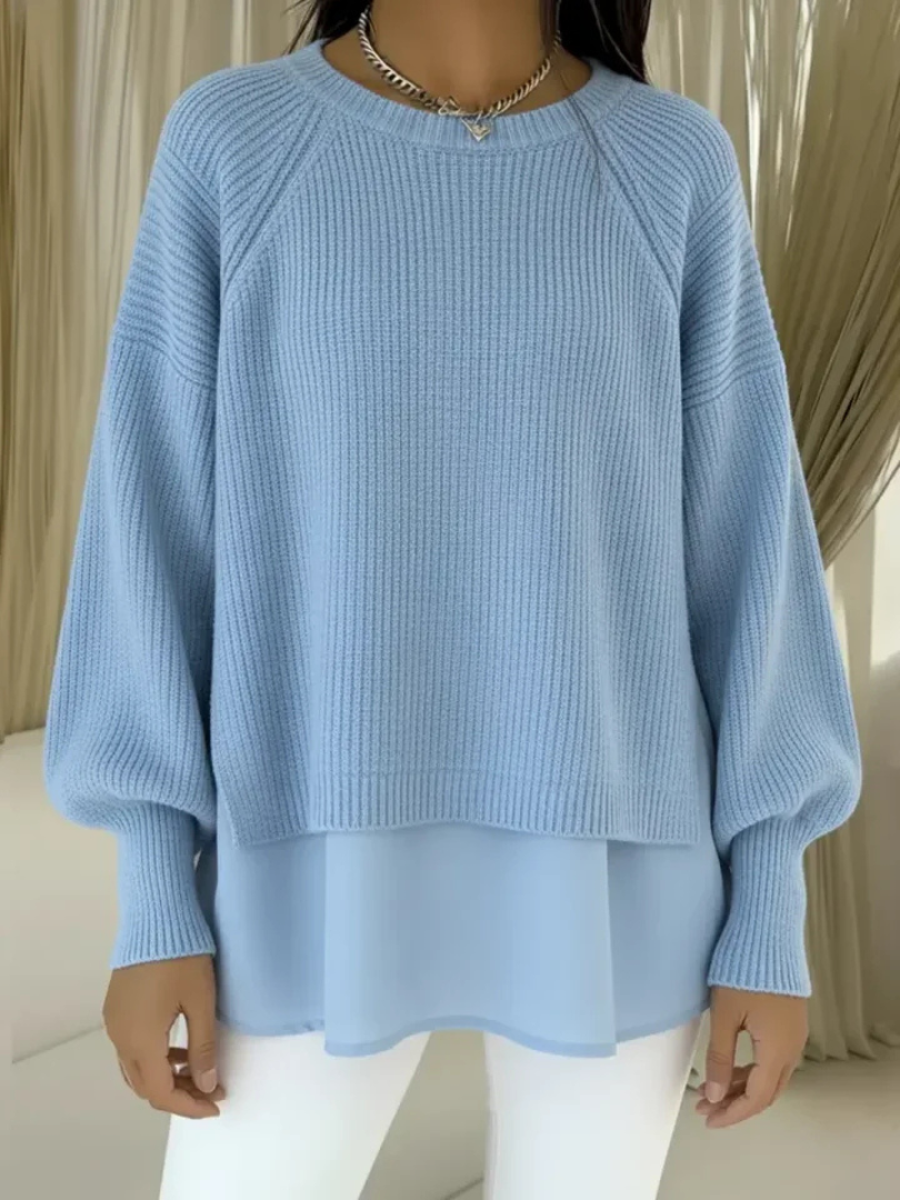 CRISTINA™ | MAGLIONE EFFETTO LAYERING