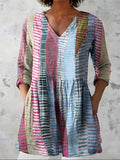 Margherita | Blusa lunga con scollo a V