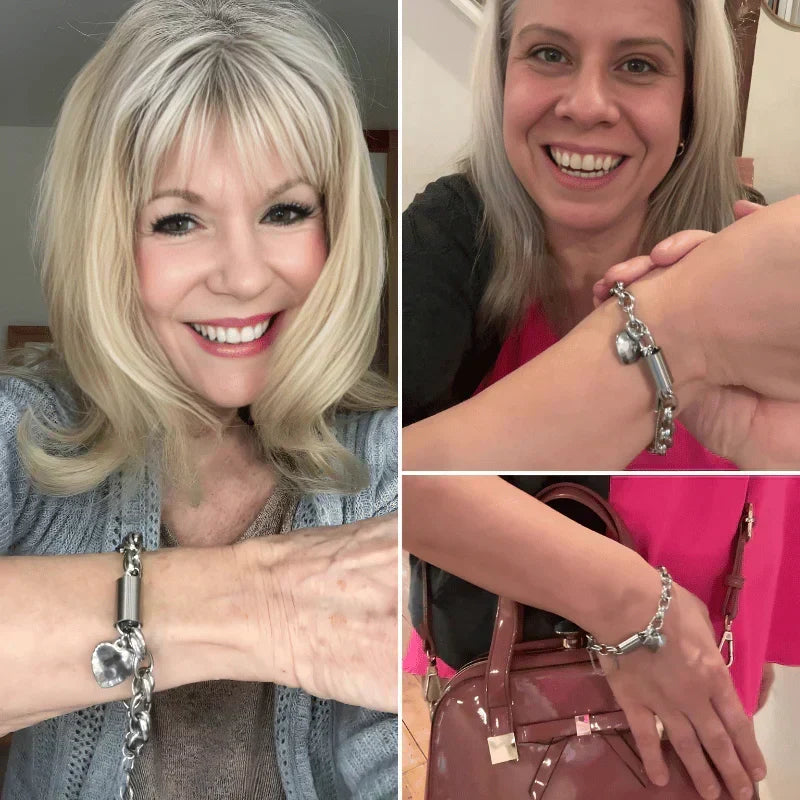 Giada – Bracciale con ciondolo a cuore dorato