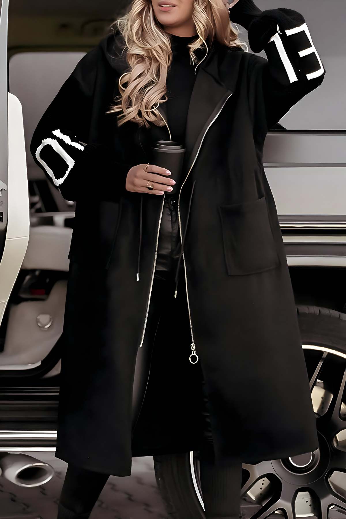 Elena | Cappotto con zip