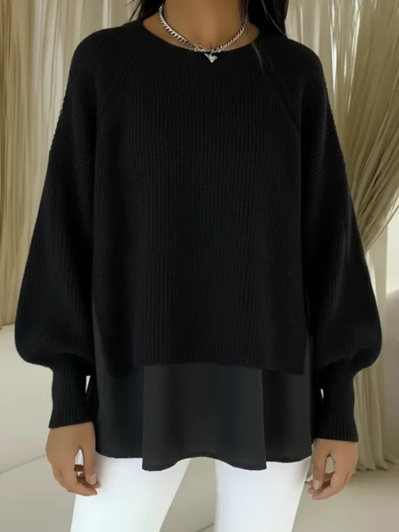 CRISTINA™ | MAGLIONE EFFETTO LAYERING