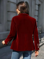 Lía - Blazer elegante in velluto