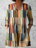 Lidia | Blusa lunga con scollo a V