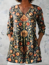 Liliana | Blusa lunga con scollo a V