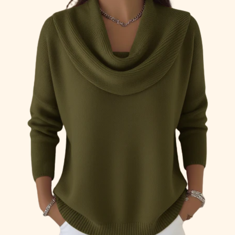 GIULIETTA™ | MAGLIONE CON COLLO MORBIDO