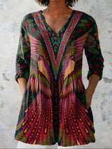 Gioia | Blusa lunga con scollo a V