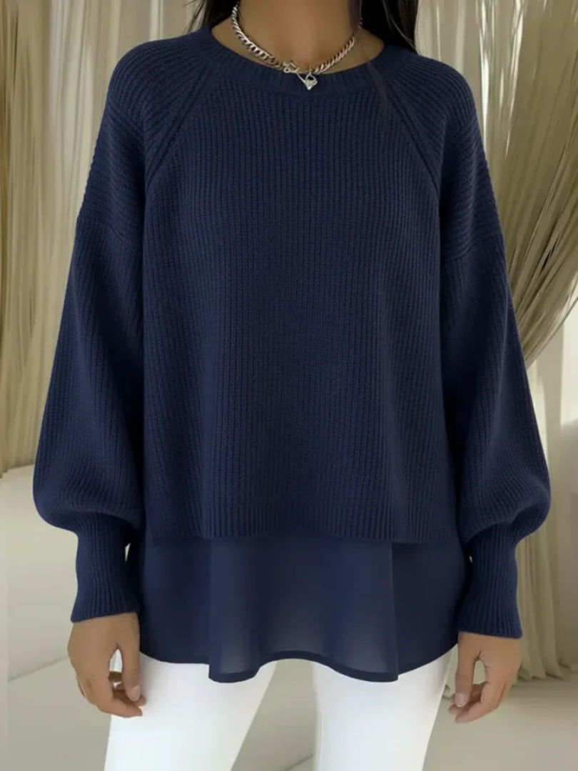 CRISTINA™ | MAGLIONE EFFETTO LAYERING