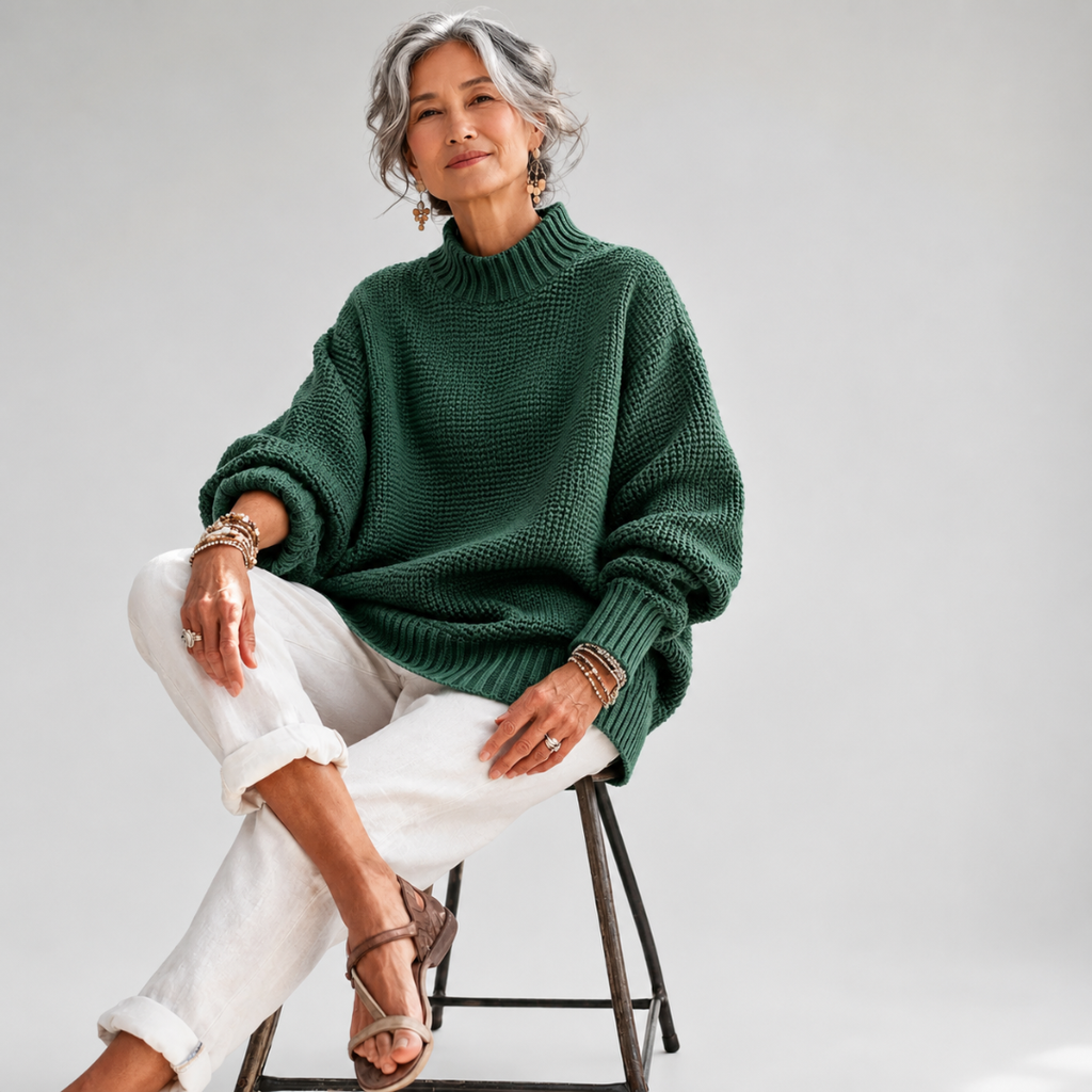 Barbara | Maglione in maglia