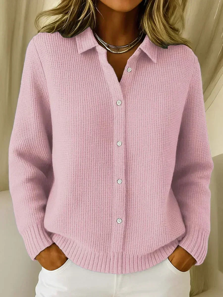 CAMILLA™ | CARDIGAN IN MAGLIA TESTURIZZATA CON BOTTONI
