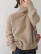 Giulia | Maglione casual a collo alto