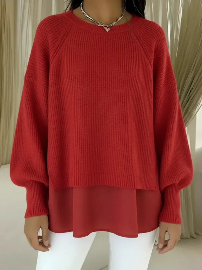 CRISTINA™ | MAGLIONE EFFETTO LAYERING
