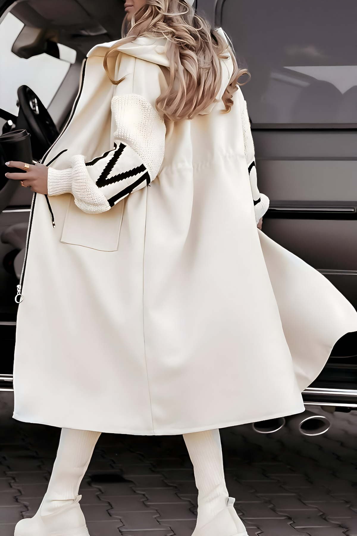 Elena | Cappotto con zip