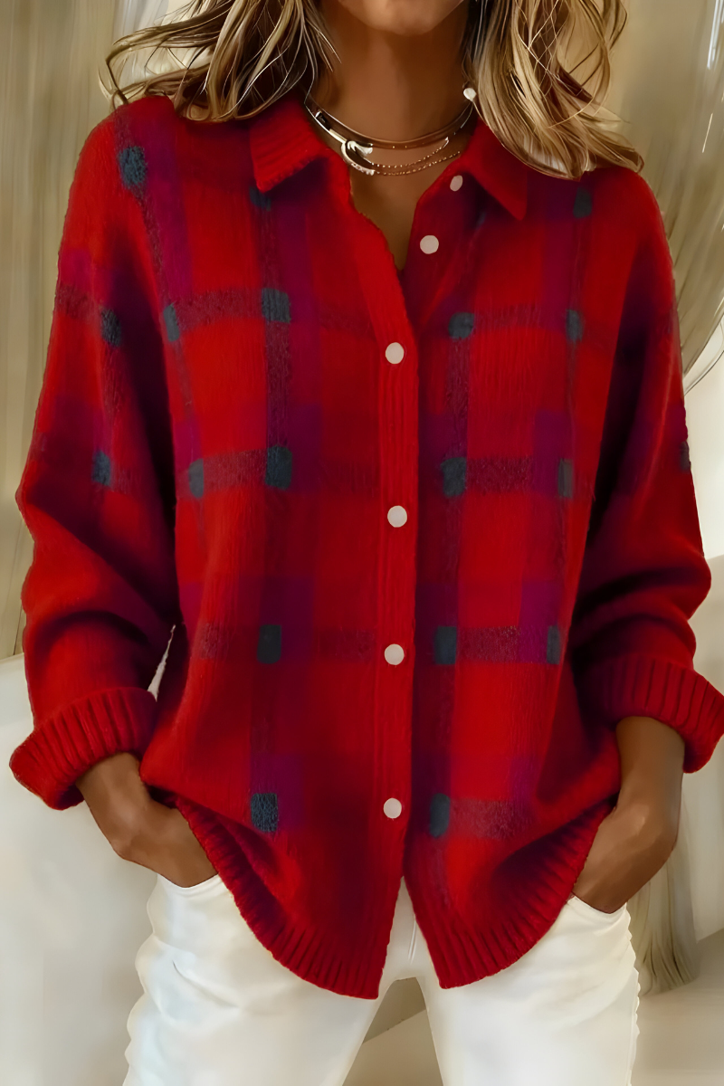 CAMILLA™ | CARDIGAN A QUADRI