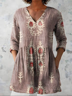 Evelina | Blusa lunga con scollo a V
