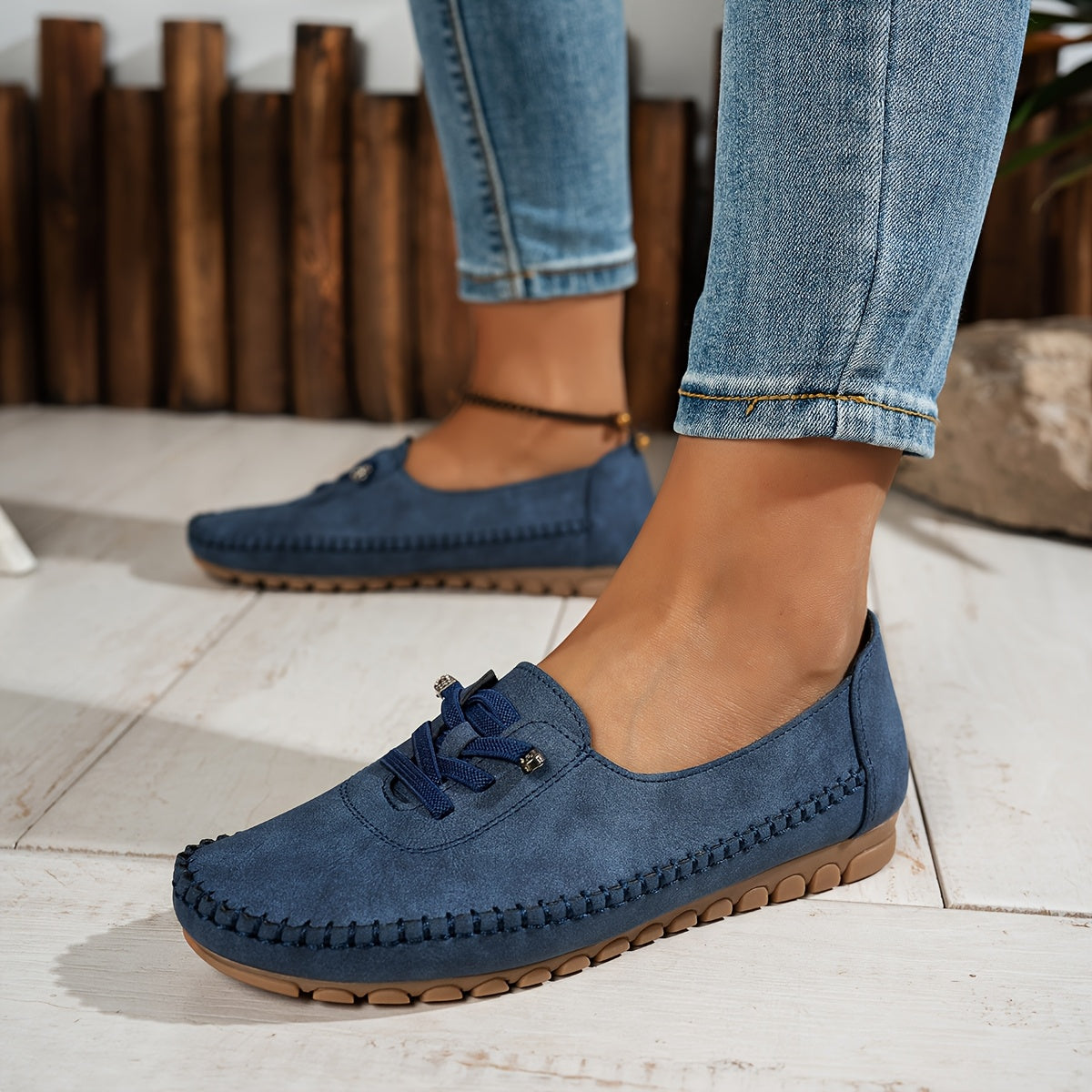 Orthelia | Mocassins souples à soutien intégral pour pieds sensibles