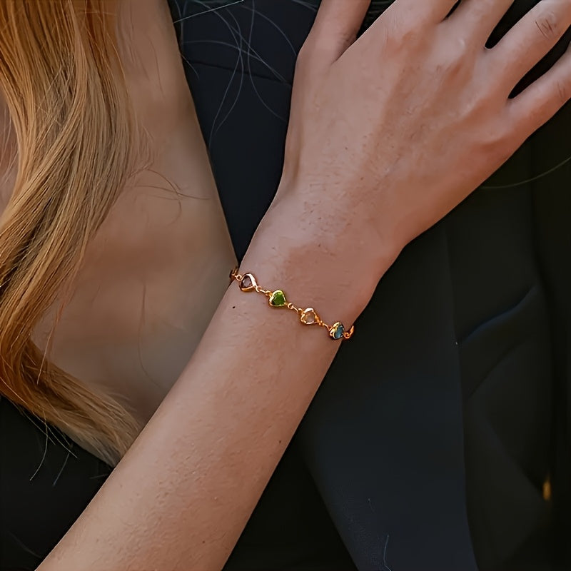 Concetta – Bracciale a forma di cuore dal design unico
