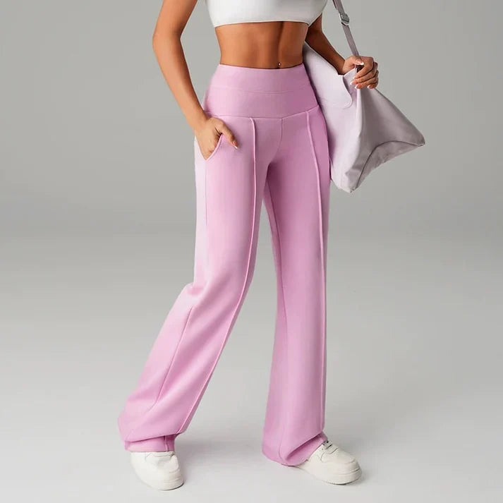 Alba – Pantaloni dritti a gamba ampia
