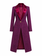 Lavinia | Cappotto lungo testurizzato