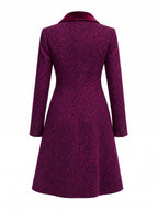 Lavinia | Cappotto lungo testurizzato