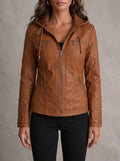 Assunta - Giacca in Pelle Resistente ed Elegante