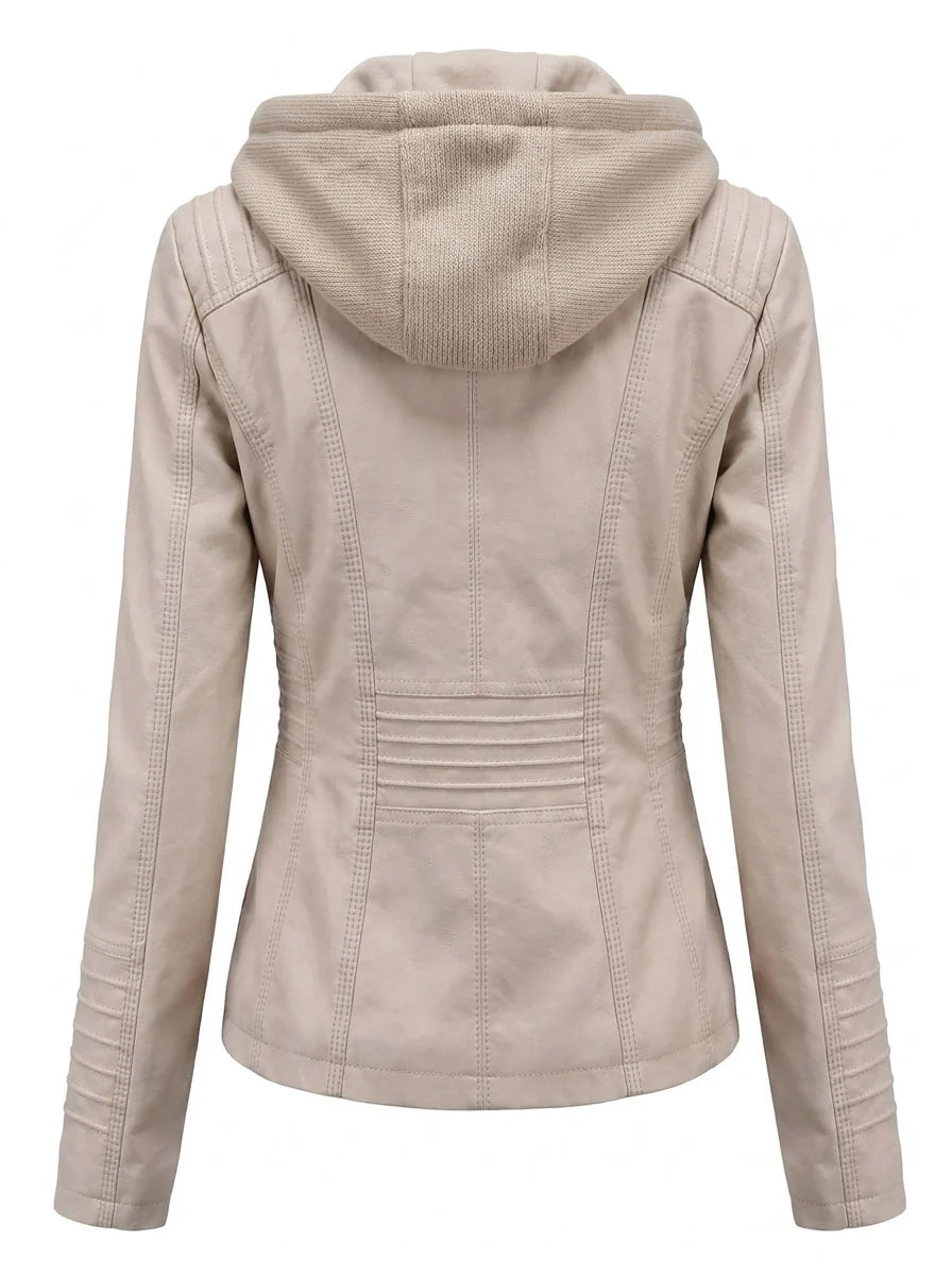 Assunta - Giacca in Pelle Resistente ed Elegante