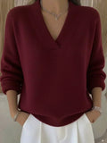 VIVIANA™ | MAGLIONE MORBIDO CON SCOLLO A V