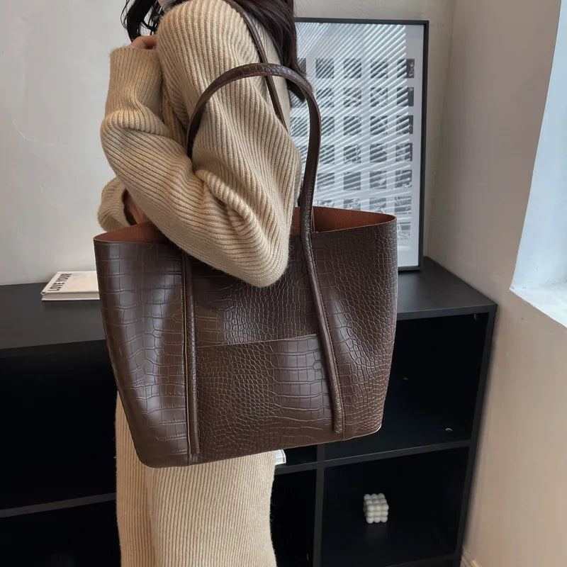 Christina - Borsa Tote Testurizzata