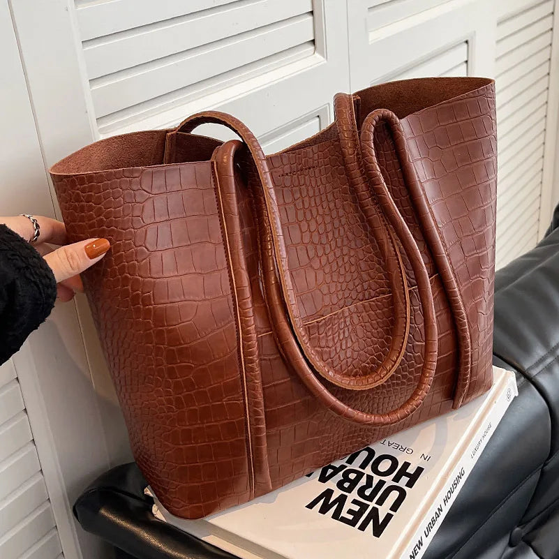 Christina - Borsa Tote Testurizzata