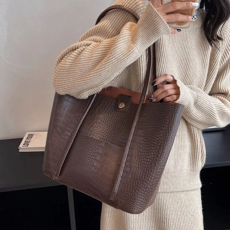 Christina - Borsa Tote Testurizzata