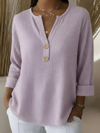 Adelaide | Maglia con bottoni Henley