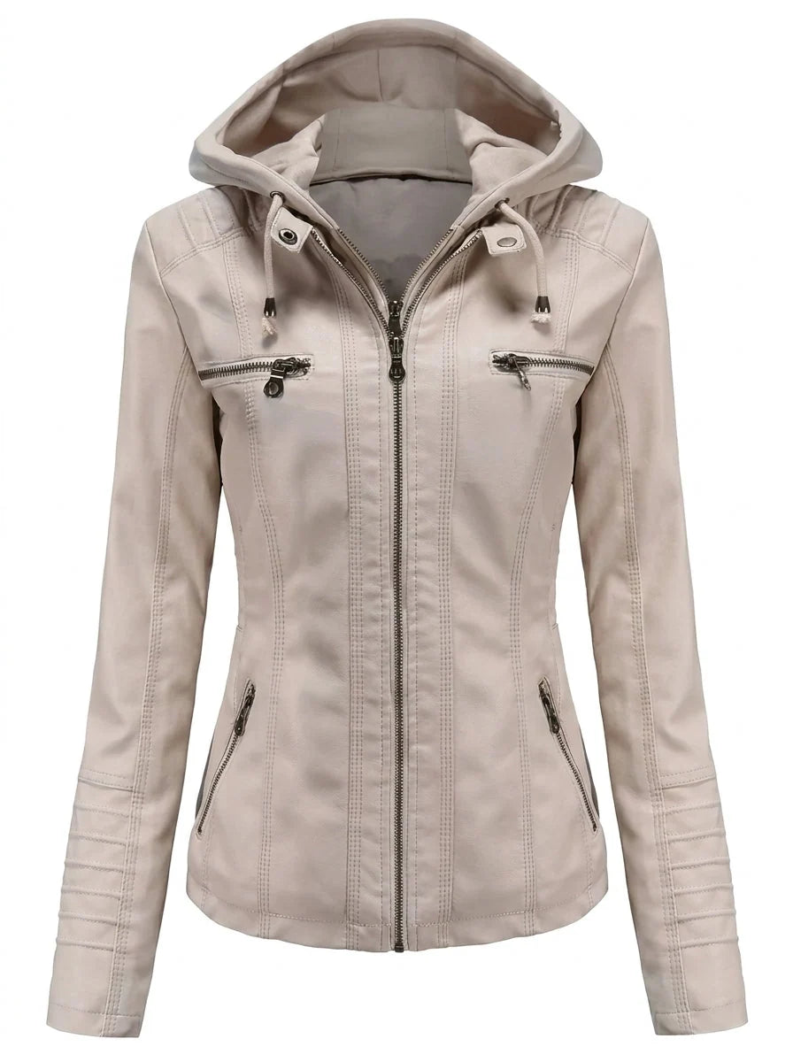 Assunta - Giacca in Pelle Resistente ed Elegante