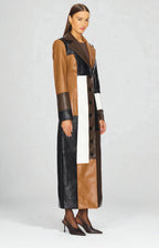 Mosaic Cappotto in Pelle