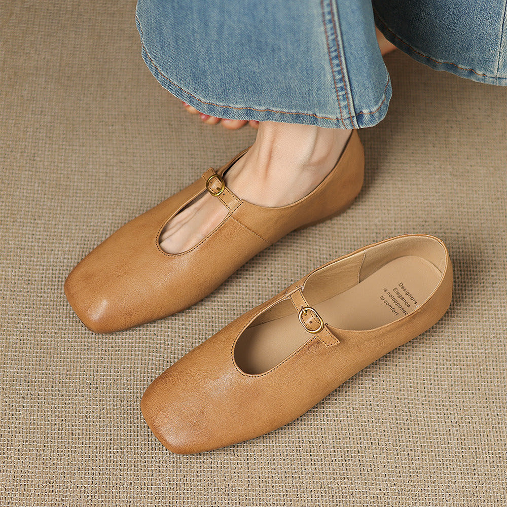 Elisabetta | Ballerine Mary Jane con tomaia alta
