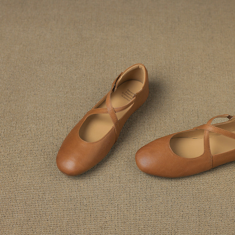 Zeno | Ballerine effetto pelle
