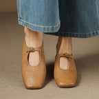 Elisabetta | Ballerine Mary Jane con tomaia alta