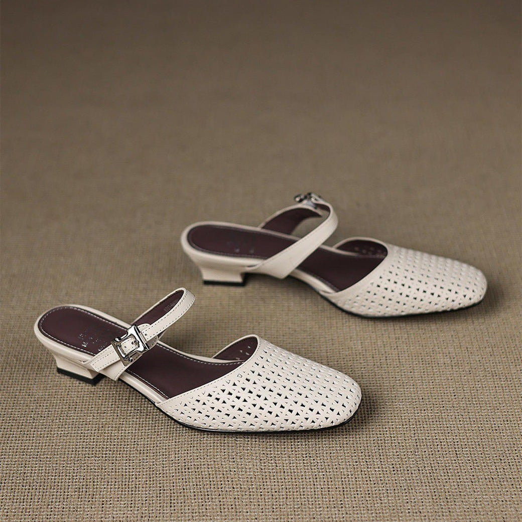 Nilde | Mules in pelle sintetica