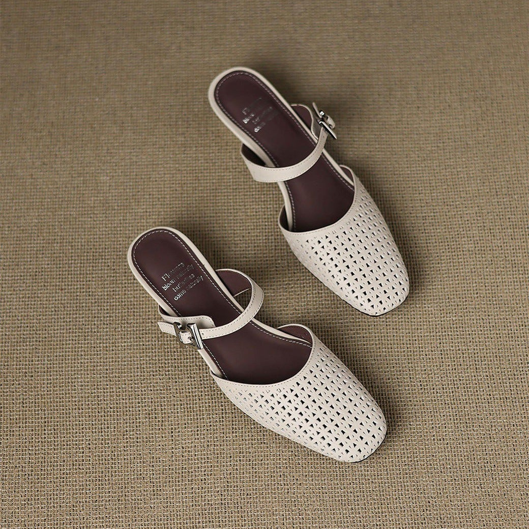 Nilde | Mules in pelle sintetica