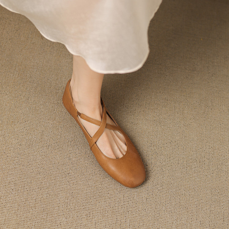 Zeno | Ballerine effetto pelle