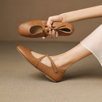 Zeno | Ballerine effetto pelle