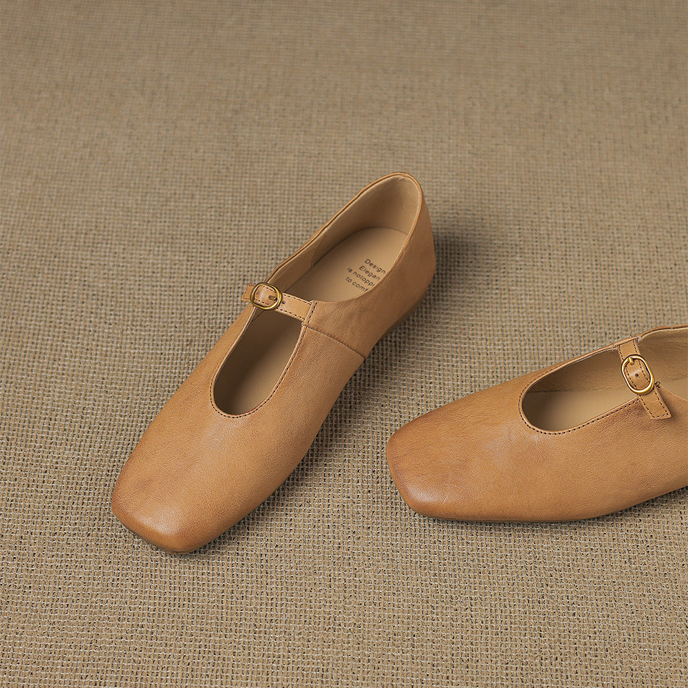Elisabetta | Ballerine Mary Jane con tomaia alta