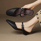 Nilde | Mules in pelle sintetica