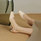 Elsa | Slingback in pelle sintetica