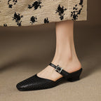 Nilde | Mules in pelle sintetica