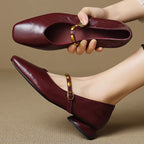 Zaira | Ballerine effetto pelle