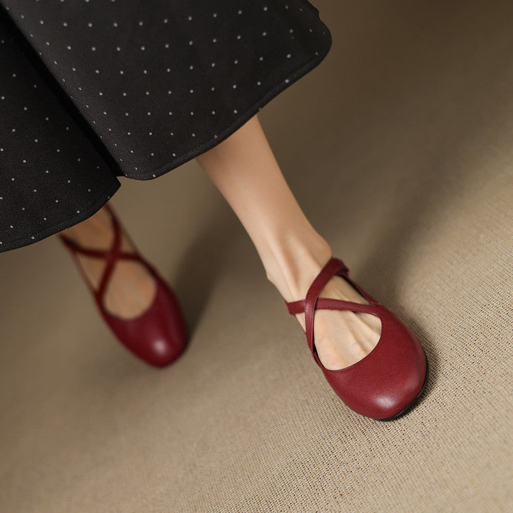 Zeno | Ballerine effetto pelle