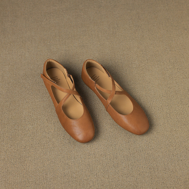 Zeno | Ballerine effetto pelle